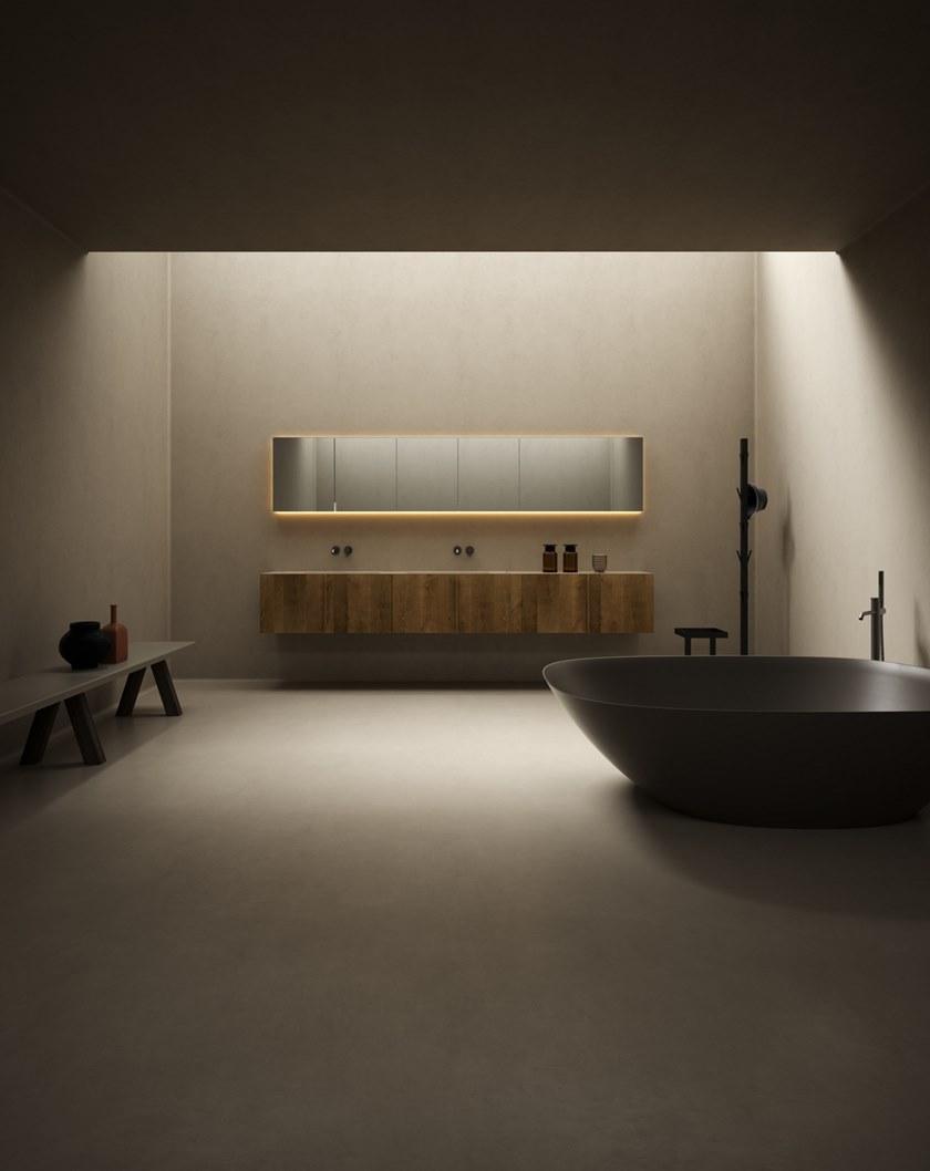 INBANI Модульная лакированная тумба под умывальник Paral sun-id-1472258 - Вид №2