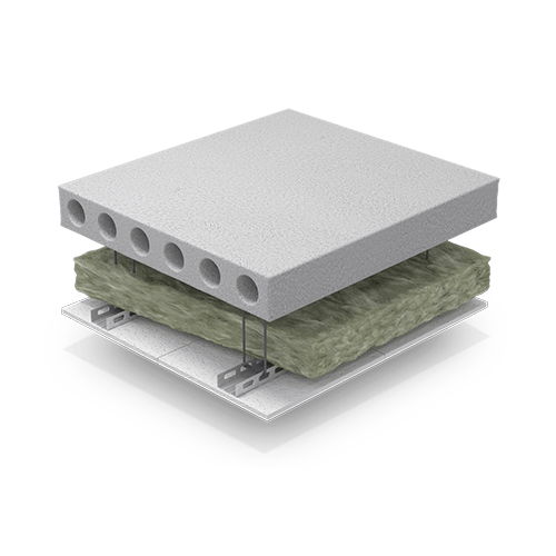 Тепло-звукоизоляция Ursa Terra 34PN PRO 1000х610х100мм (3,05м2; 0,305м3) 14103 - Вид №4