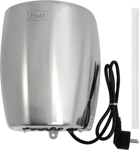 1401.343 Сушилка для рук антивандальная высокоскоростная 8887 PUFF  - Вид №5