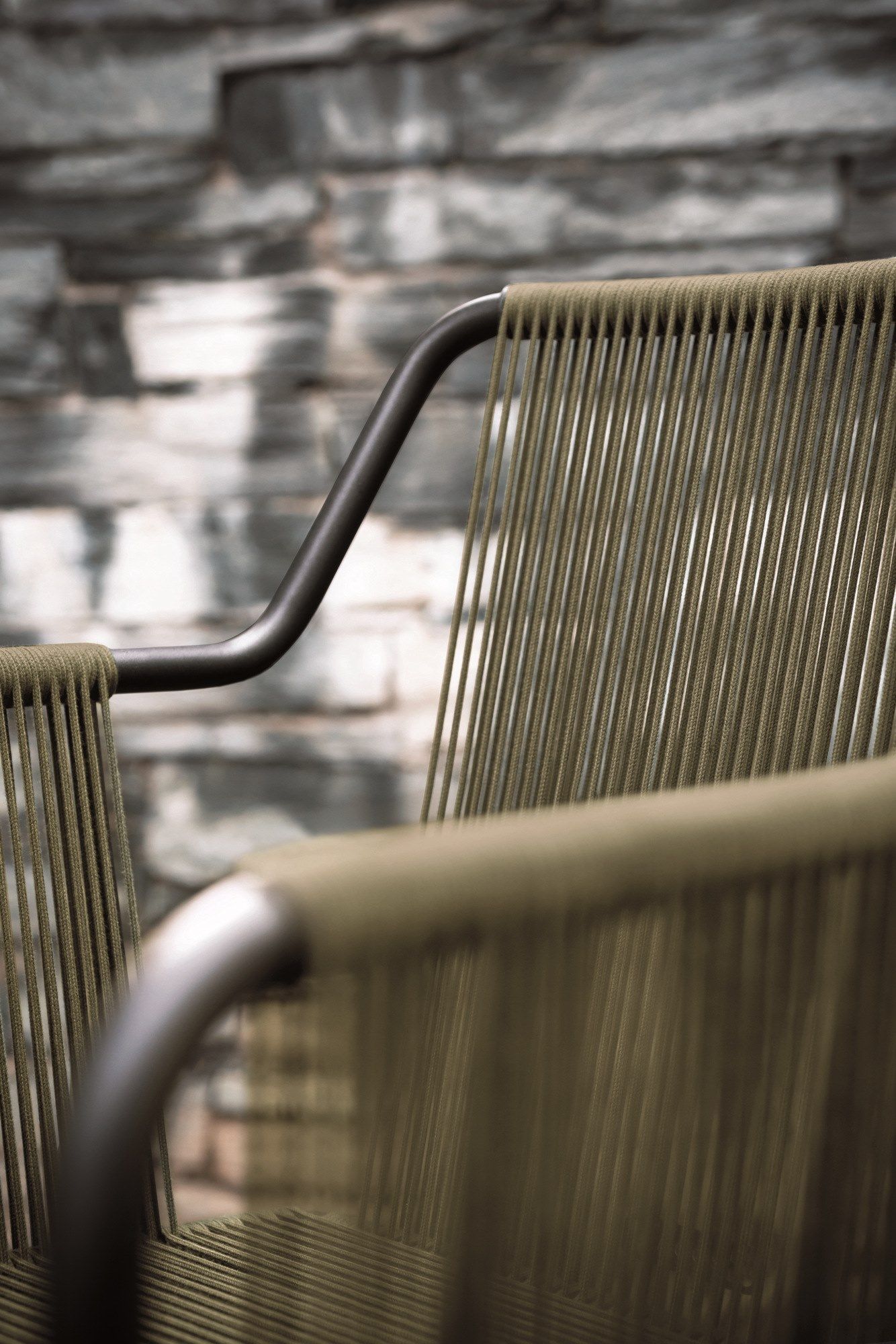 Веревочный стул для сада с подлокотниками RODA Harp ARCH-00102244 - Вид №33