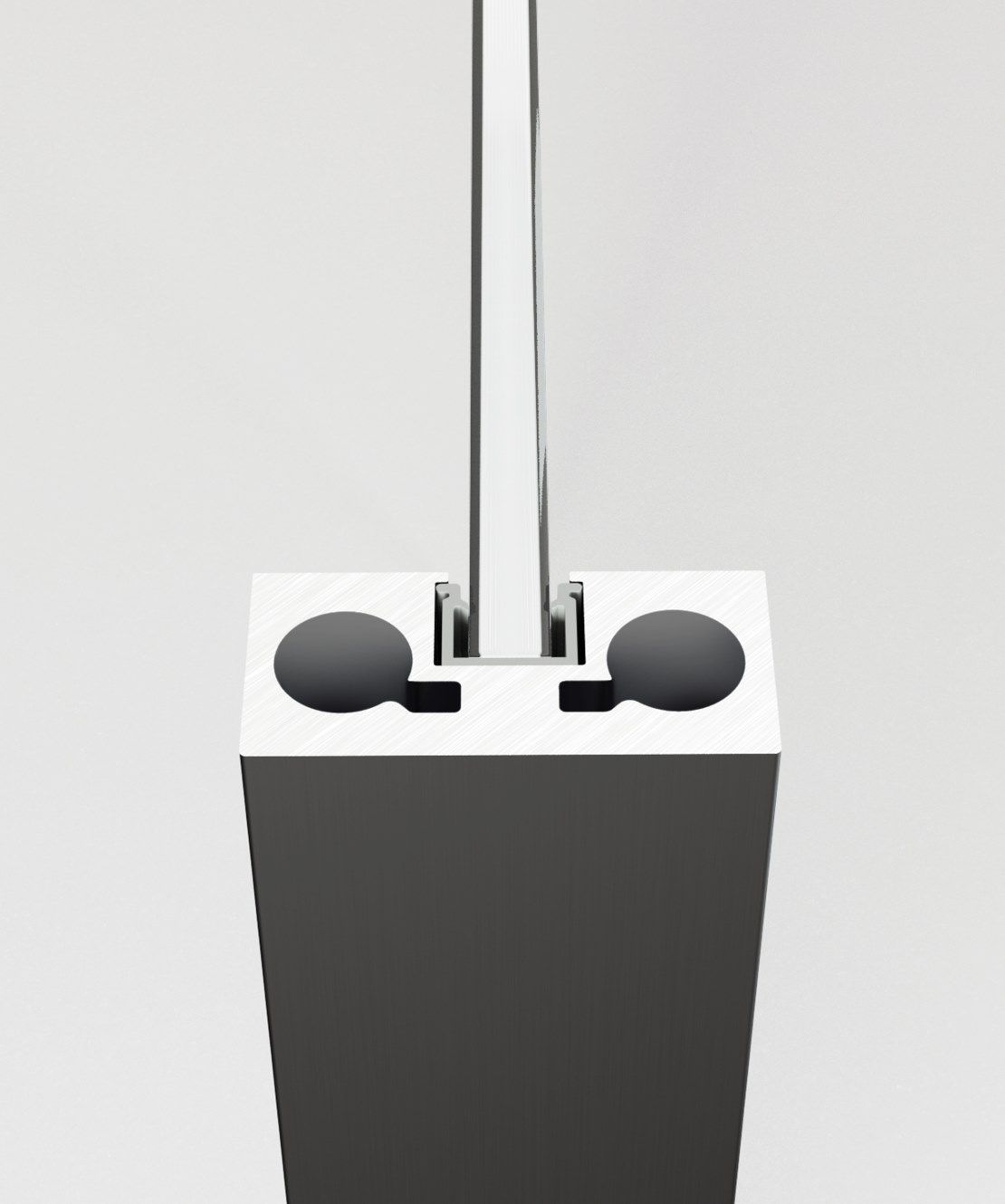 Стеклянная висячая дверь ADL мифический ARCH-00129641 - Вид №4