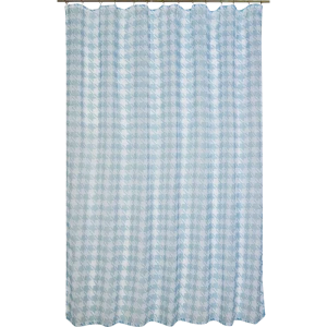 Тюль на ленте «Старс» 250x260 см цвет синий