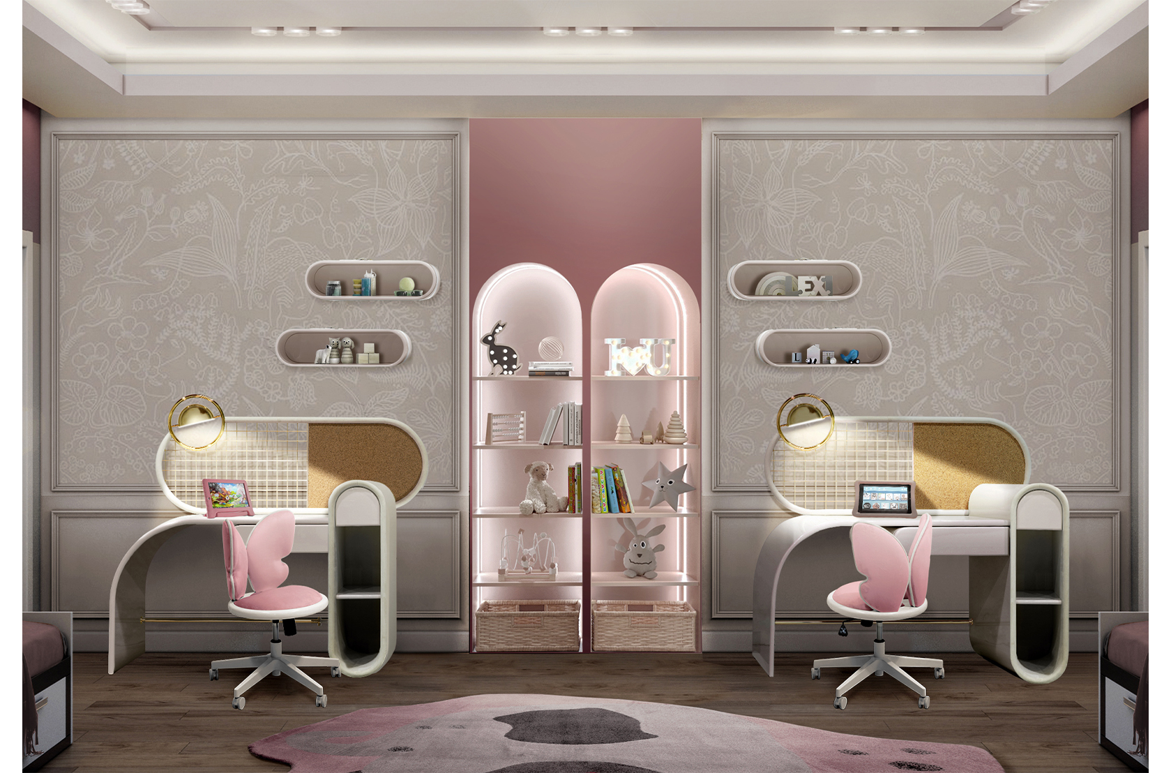 CIST641 Полки в детскую Облако Маленькое Circu  - Вид №12