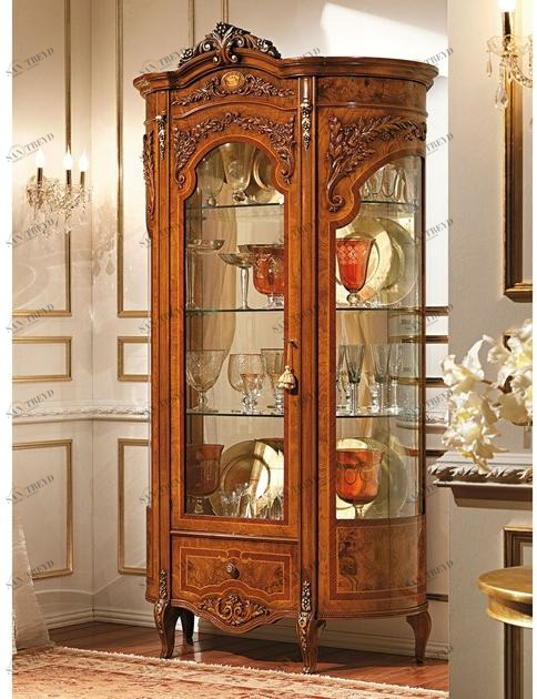 Barnini Oseo Витрина из дерева и стекла Reggenza luxury X011