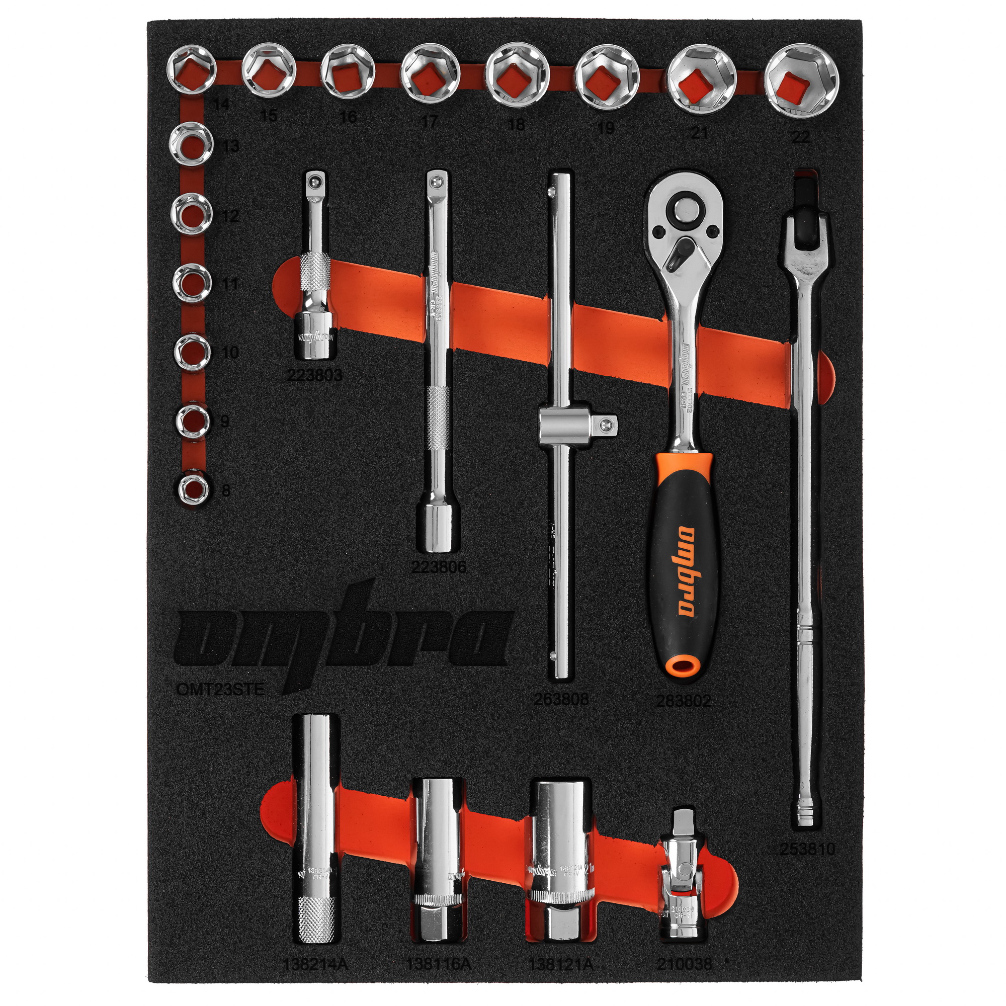 Набор инструментов Ombra OMT23STE 9103326 STDN-0065722