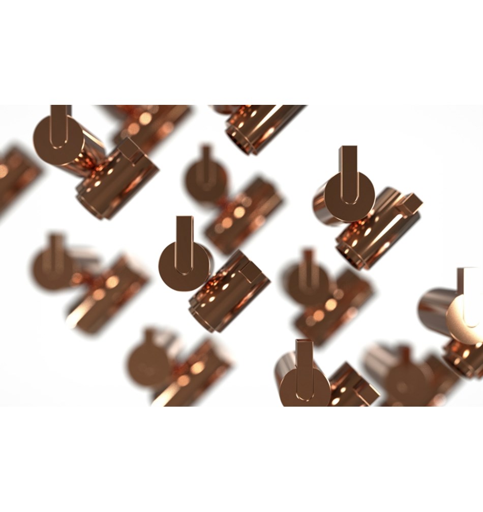 FROST Крючок 6 » 2 шт. медь Нержавеющая сталь Медь N1901-1-C  - Вид №2