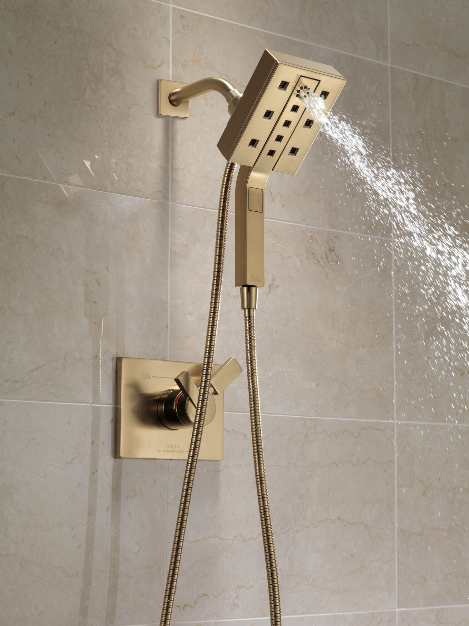 T17053-CZ Облицовка только для клапана Monitor® серии 17 Delta Faucet Vero Шампанское бронза - Вид №29