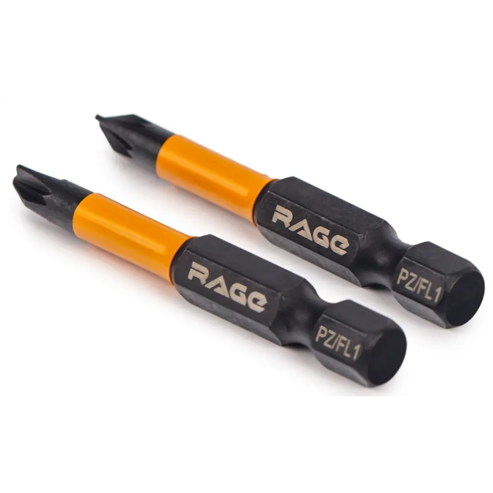 Магнитная бита RAGE PZ/FL1 50 мм для точного монтажа (2 шт) 89345793 STLM-0840142 - Вид №1