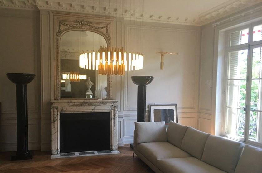 Beau & Bien Фарфоровая светодиодная люстра с диммером Rainy day sun-id-1377671 - Вид №13