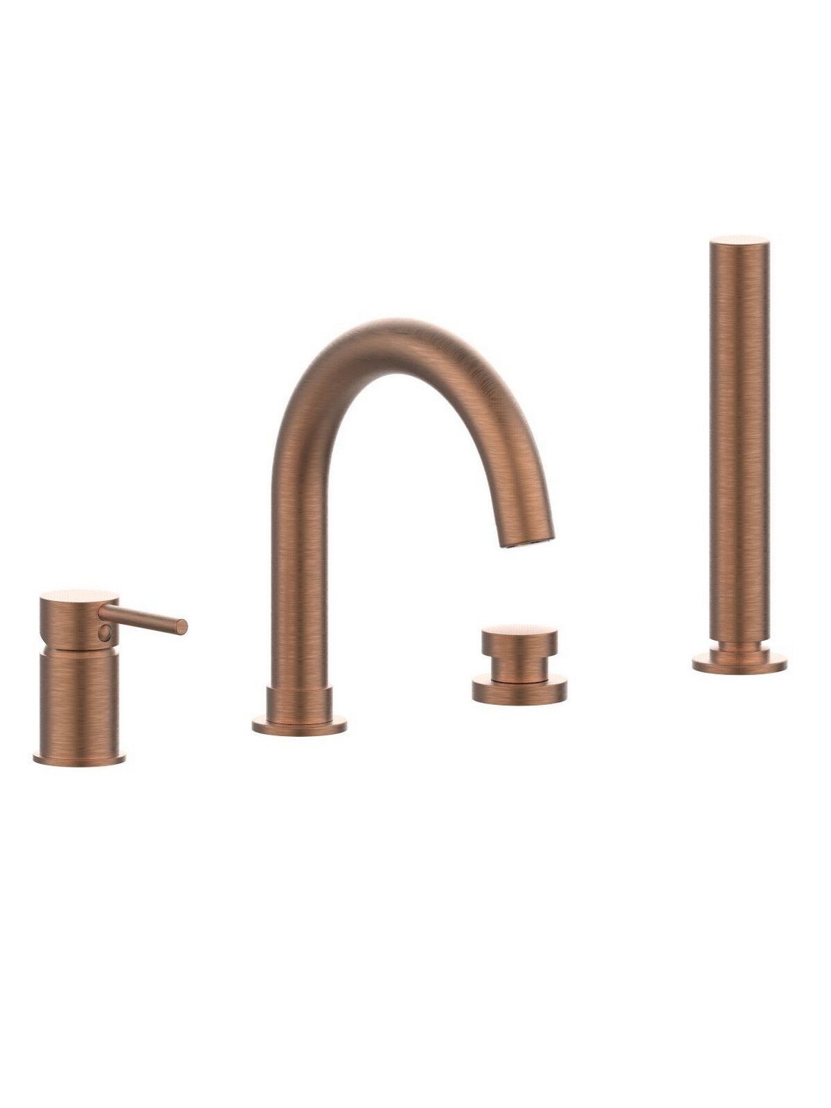 Встраиваемый смеситель для ванны с ручным душем Rubinetterie Frattini Pepe XL ARCH-00092637 - Вид №3