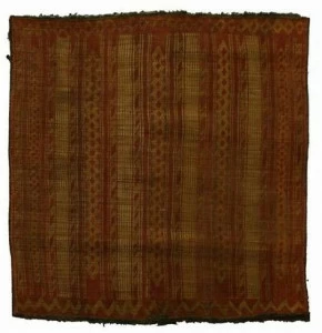 AFOLKI Коврик из дерева и кожи Tuareg St039tu