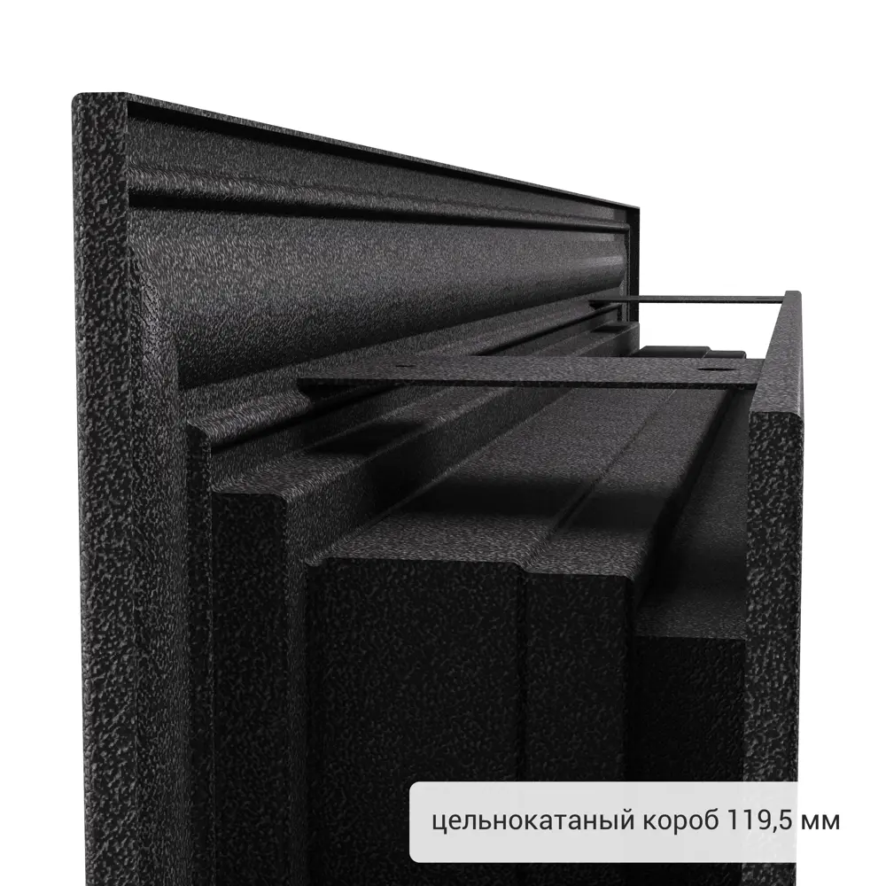 Дверь входная металлическая Страйд Уна 860 мм правая цвет черный TOREX STLM-2163294 - Вид №9