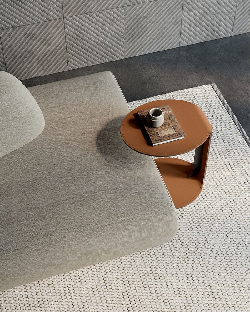 Низкий журнальный столик из кожи Dall'Agnese BEAM ARCH-00048374 - Вид №2