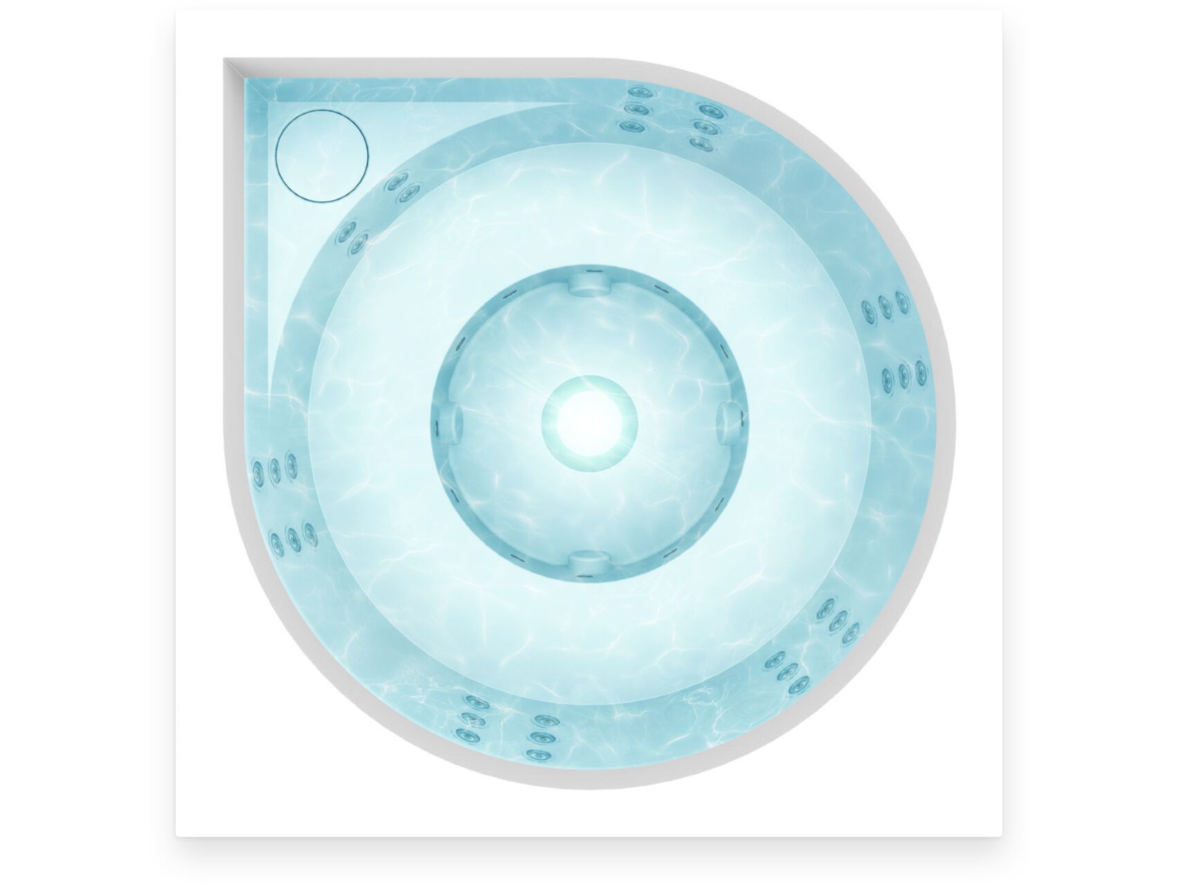 Открытый джакузи акриловые мини-бассейн Drop DROP X ARCH-00057505