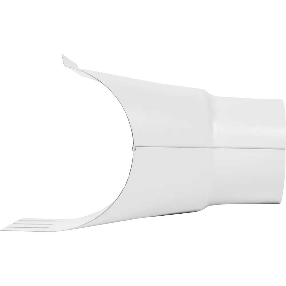 10011010 Воронка 125x90 мм цвет белый STLM-1016129 ИНТЕРПРОФИЛЬ  - Вид №2