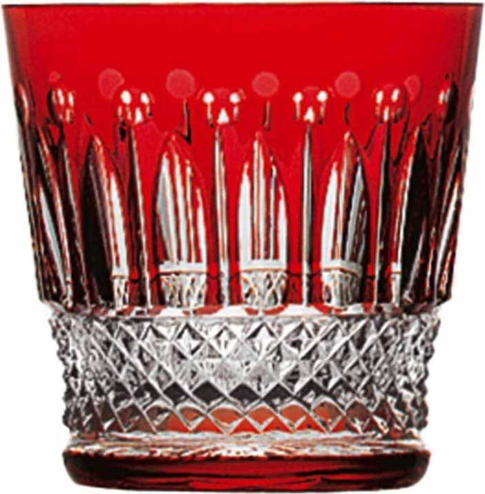 10555973 St. Louis Стакан для виски St. Louis "Томми" 250мл (красный) Хрусталь 