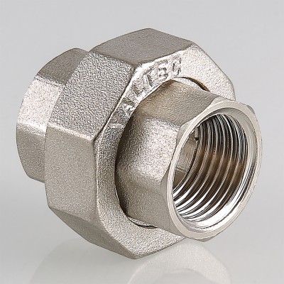 VTr.340.N.0005 Фитинг резьбовой – муфта разъемная Valtec 3/4"  - Вид №10