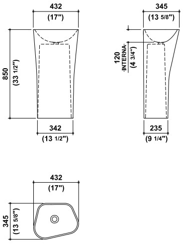 Накладная раковина на столешницу  овальная Kos by Zucchetti Lab sun-id-1475549 - Вид №7