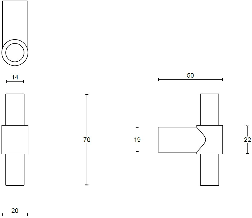 Formani Ручка из нержавеющей стали One Pb9 / 14 - Вид №9