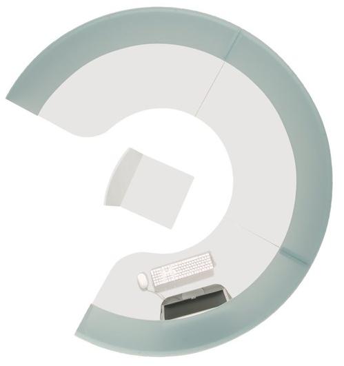 NEWTOM by Ultom Модульная стойка администратора Twist sun-id-1488173 - Вид №6