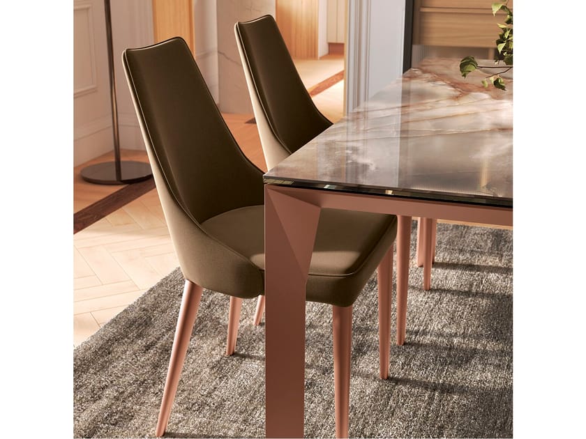 Тканевый стул без подлокотников Febal Casa ARIA ARCH-00022969