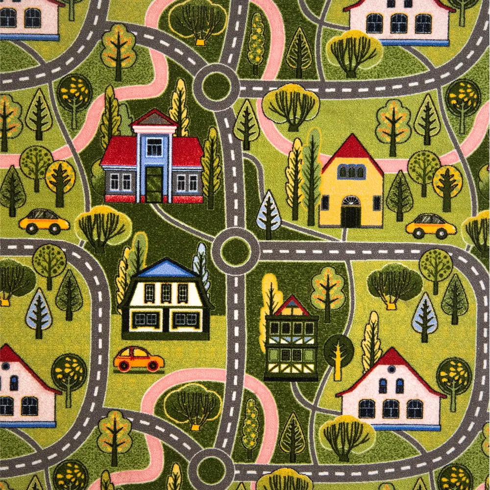 Ковровое покрытие полиамид Витебские ковры петлевой принт Дороги, 2.5 м STLM-2208672