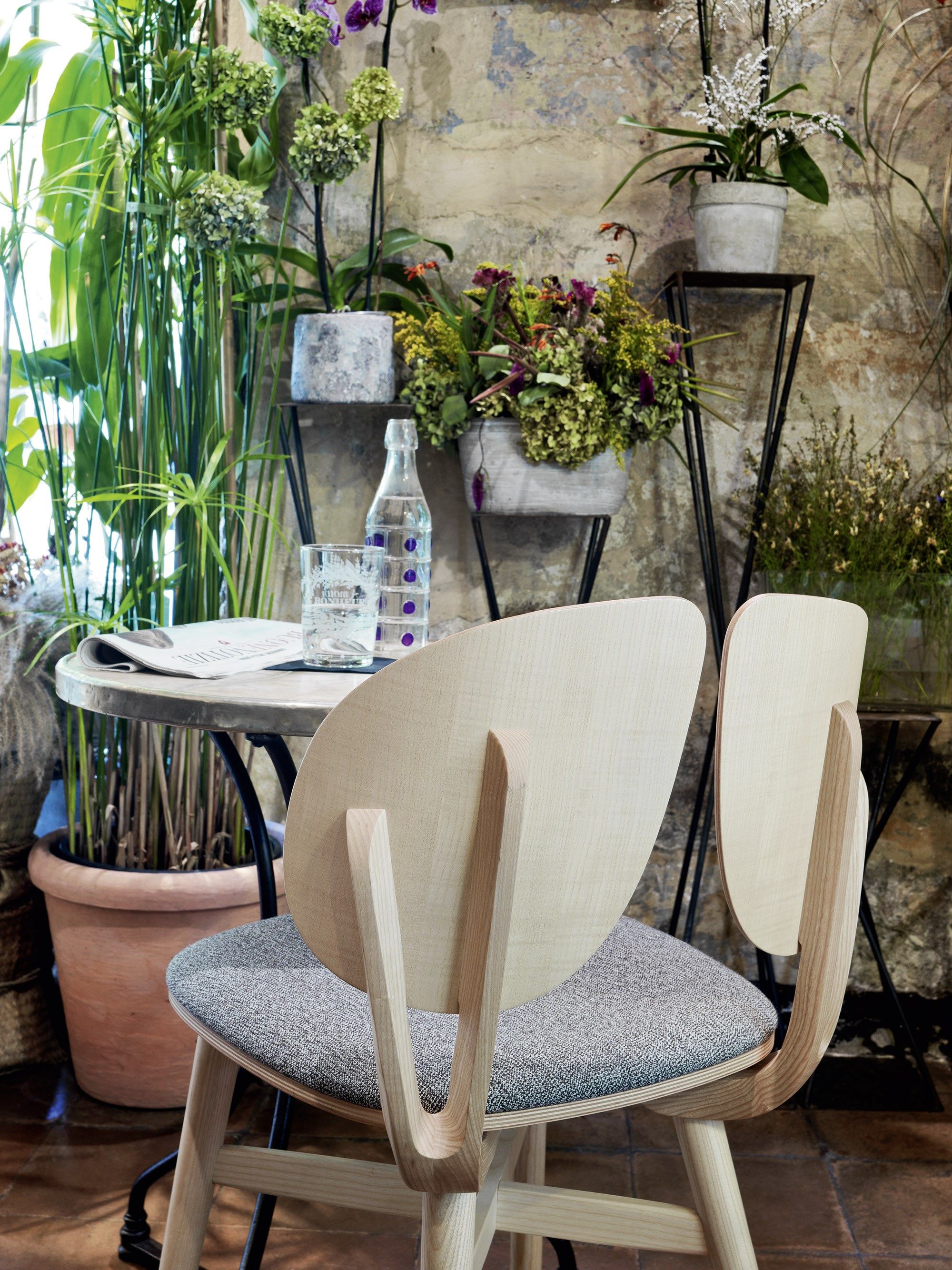 Стул из ясеня с мягким сиденьем Very Wood Filla ARCH-00127467 - Вид №2