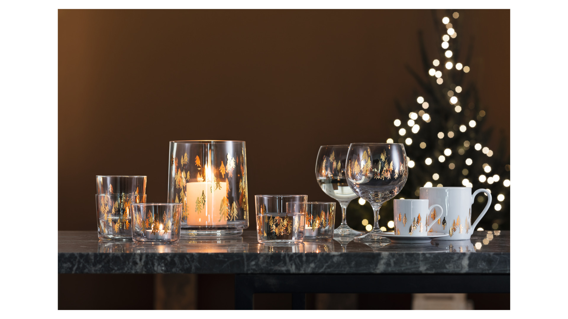 10656201 LSA International Набор круглых бокалов LSA International, "Fir Metallic", 525мл, 2шт. Стекло  - Вид №5