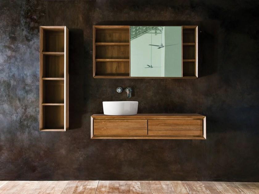 KARPENTER Мебель для умывальника одинарная настенная с ящиками Taylor sun-id-1470818 - Вид №1