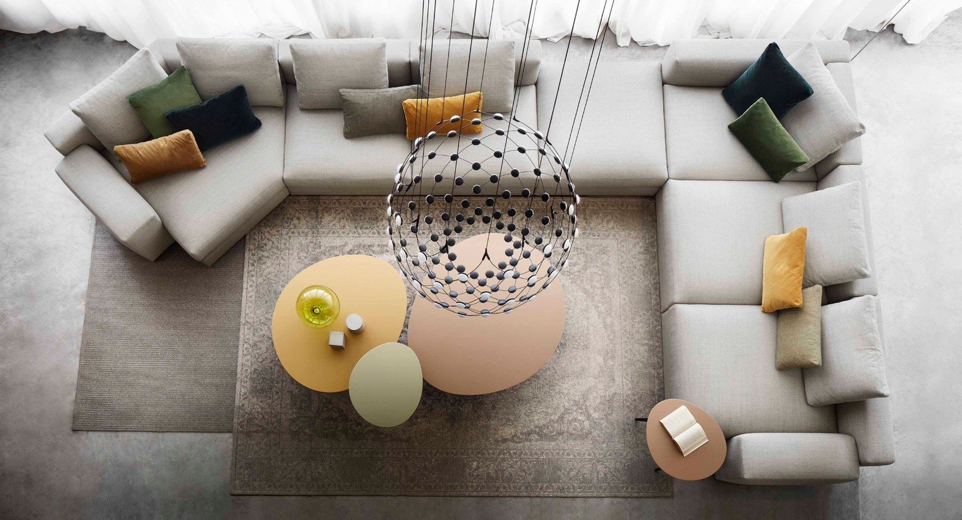 Угловой диван из ткани с полуостровом Lema Venise ARCH-00125173 - Вид №11