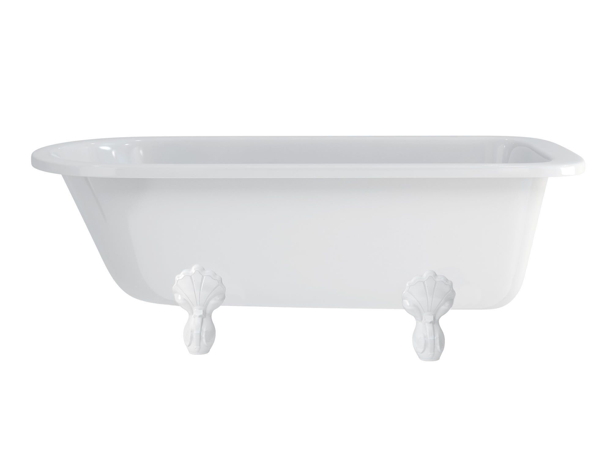 Овальная акриловая ванна на ногах Burlington BLENHEIM ARCH-00115796 - Вид №15