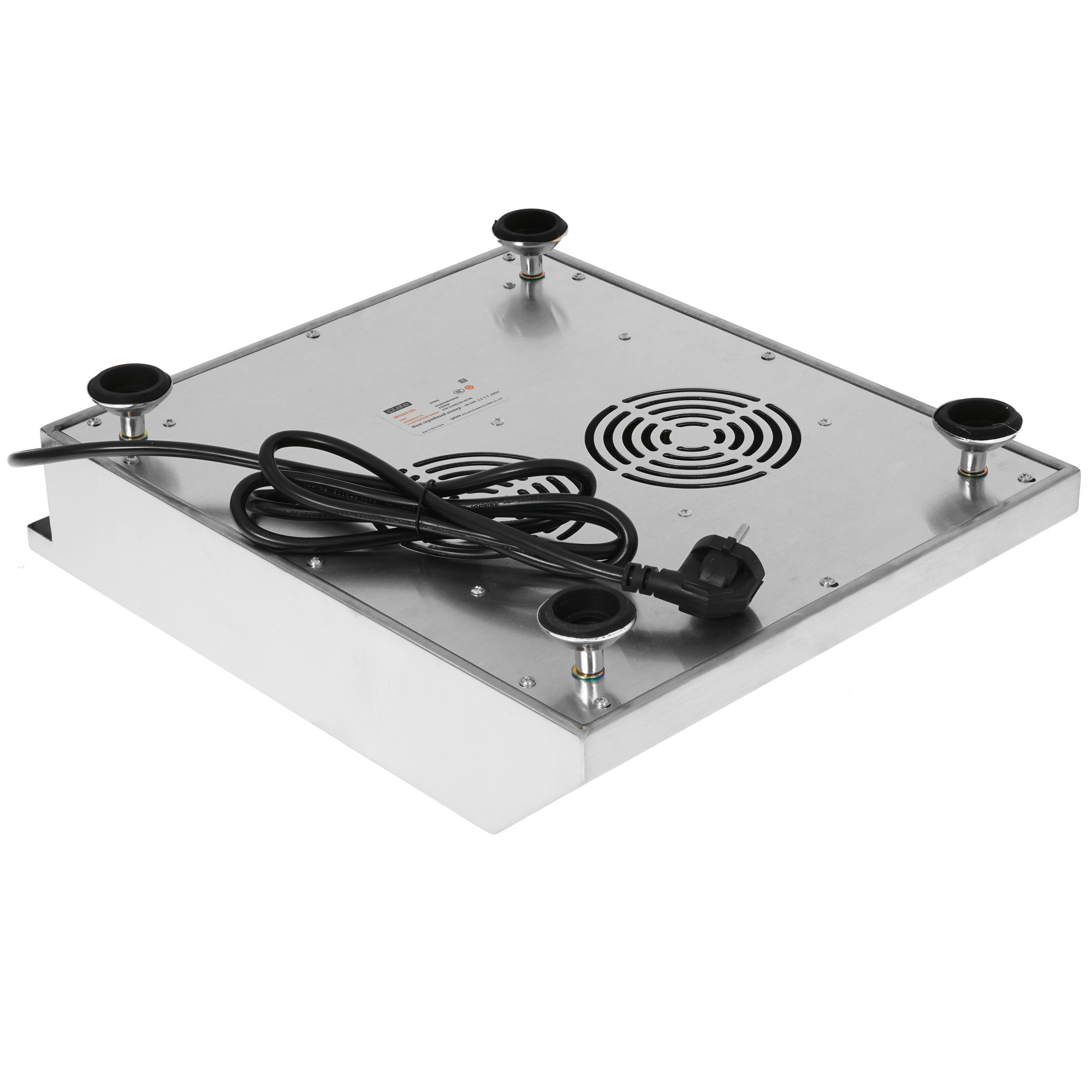 5306670 Плита компактная электрическая iPlate 3500 NORA черный STDN-0140888 - Вид №3