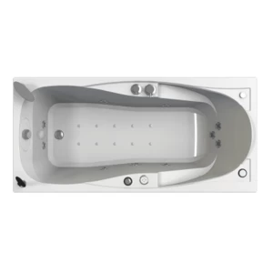 Гидромассаж "Лечебный Chrome" на ванну Парма-дона (двигатель 900 Вт, джет Джереми - 9 шт.)