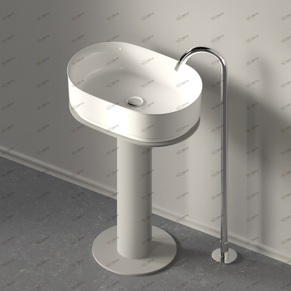 ACER0709EZL Пьедестал для раковины овальная Agape Immersion