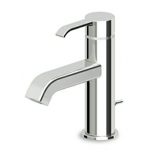 ZON595 Смеситель для раковины, однорычажный, с аэратором, сливной слив 1 1/4 ", гибкие хвостовики. Zucchetti On