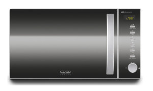 1117016 Микроволновая печь CASO M 20 Electronic зеркальный, серебристый