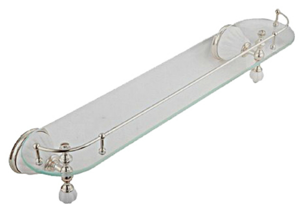 Полка MIGLIORE Olivia ML.OLV-60.620 с галереей ML.OLV-60.620.BI.BR - Вид №2