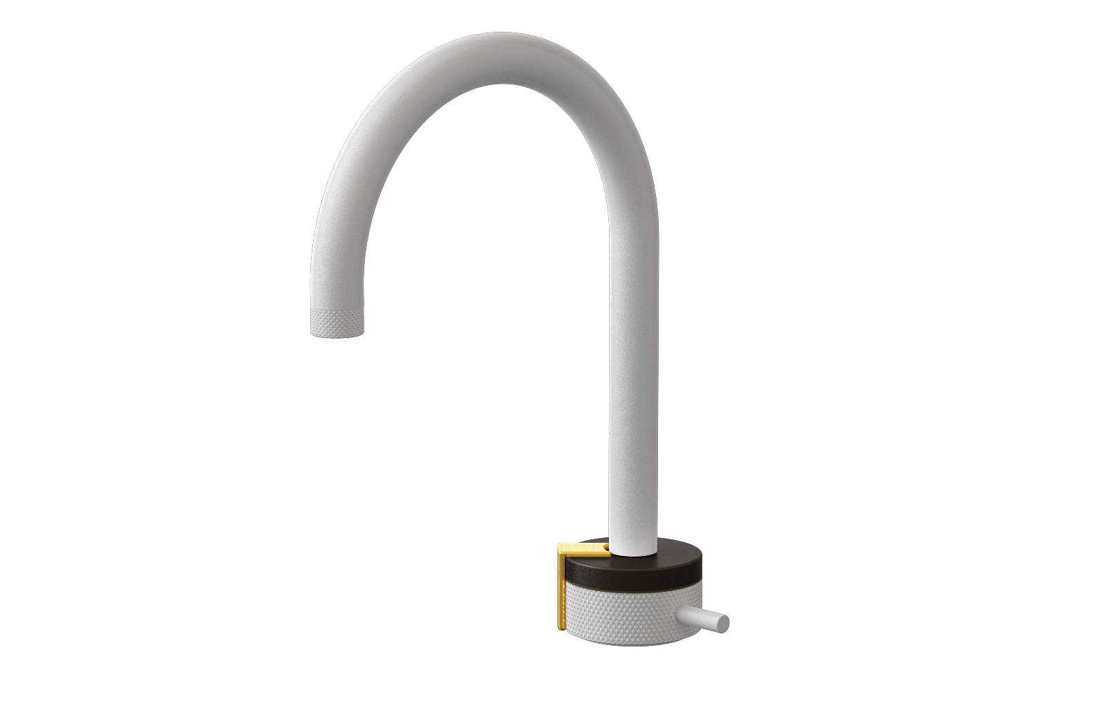 E-11502-R1OB-L2BAU-WT Однорычажный прогрессивный смеситель для раковины - излив 16см GRAFF MOD+