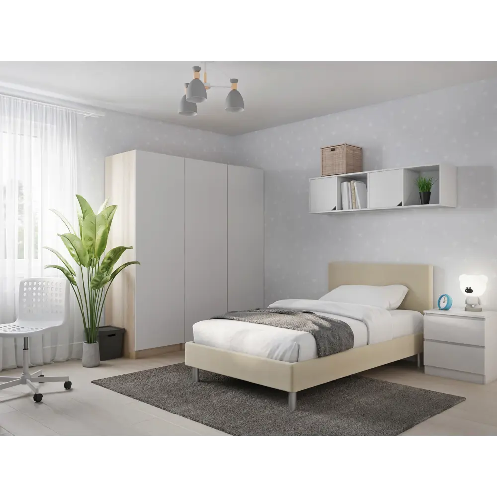 Santreyd Дверь Лион для модульного шкафа 60 см белая матовая 88967160 STLM-1470407 - Вид №5