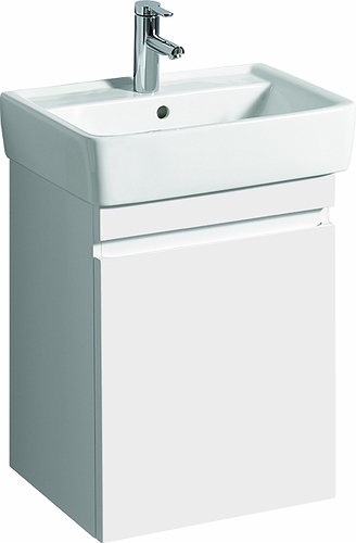 44761 IFO Renova Плоская тумба для умывальника, с ящиком и внутренним ящиком, W = 524 мм, W1 = 600 мм, T = 438 мм, вяз, пленка  - Вид №1