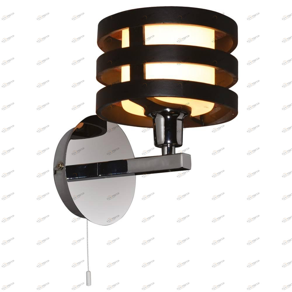 Бра Arte Lamp Ring A1326AP-1BK ARTE LAMP МОРСКАЯ, ПОД СТАРИНУ, ФОНАРЬ 078120 Коричневый 