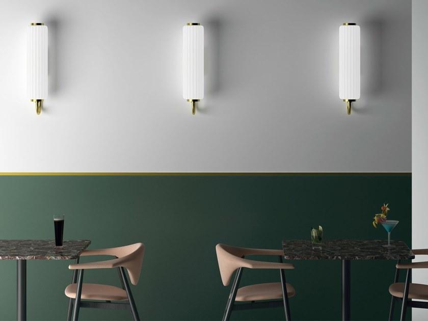 SLIDE Светодиодный настенный светильник из полиэтилена Cordiale sun-id-1461800 - Вид №1