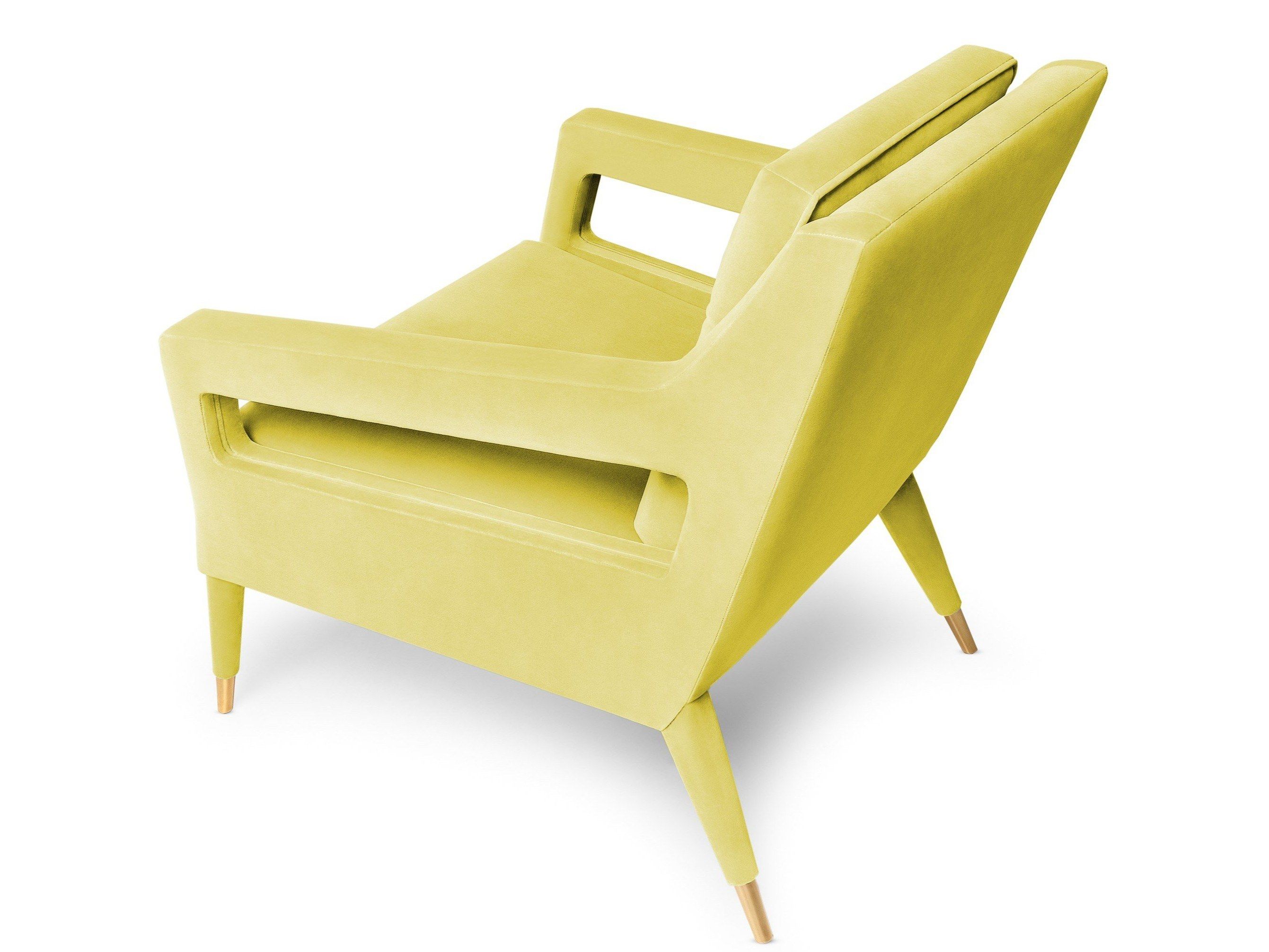 Бархатное кресло с подлокотниками Munna ARCH-00068873 - Вид №16