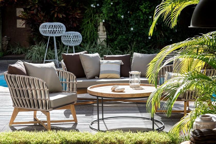 cbdesign 2-местный садовый диван из синтетического волокна Bromo N286n3 - Вид №4