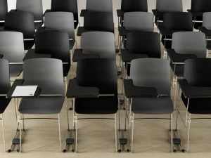 Quadrifoglio Стул для конференций из полипропилена с откидной крышкой Close