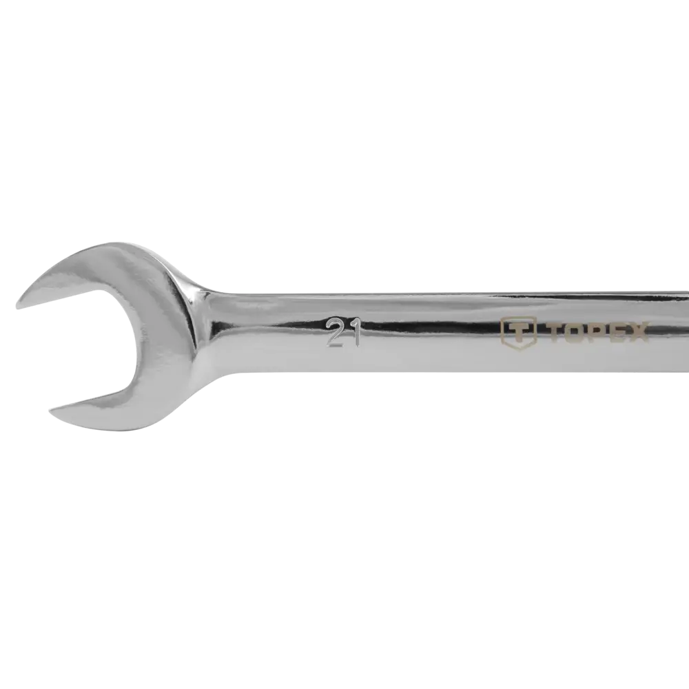 Ключ комбинированный с трещоткой Topex 35D748 21 мм STLM-2082146 - Вид №1