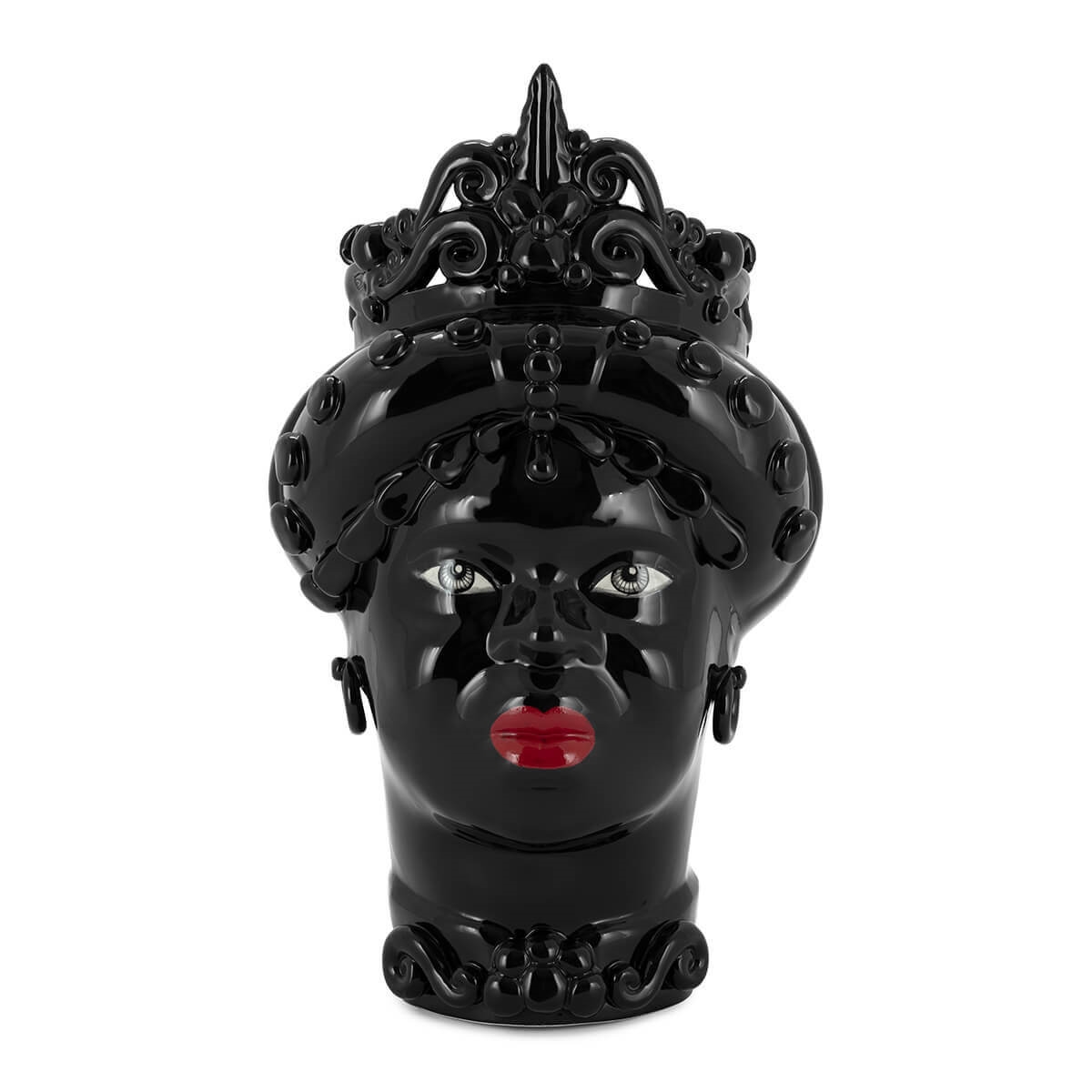 201064-90 ABHIKA ВАЗА MORO LADY MED. ПРОСТО BLACK 