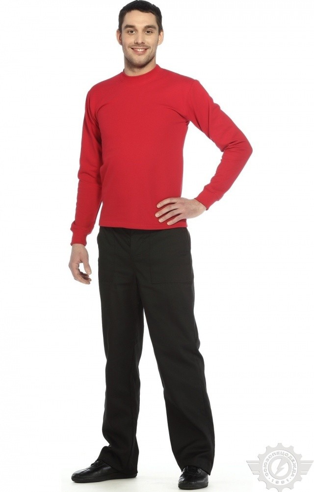 66324 Толстовка красная  Одежда для промоакций  размер L (100) Спецодежда  - Вид №5