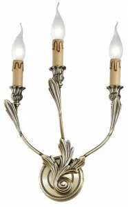 Possoni Illuminazione Настенный светильник из атласной латуни Solange 337/a3