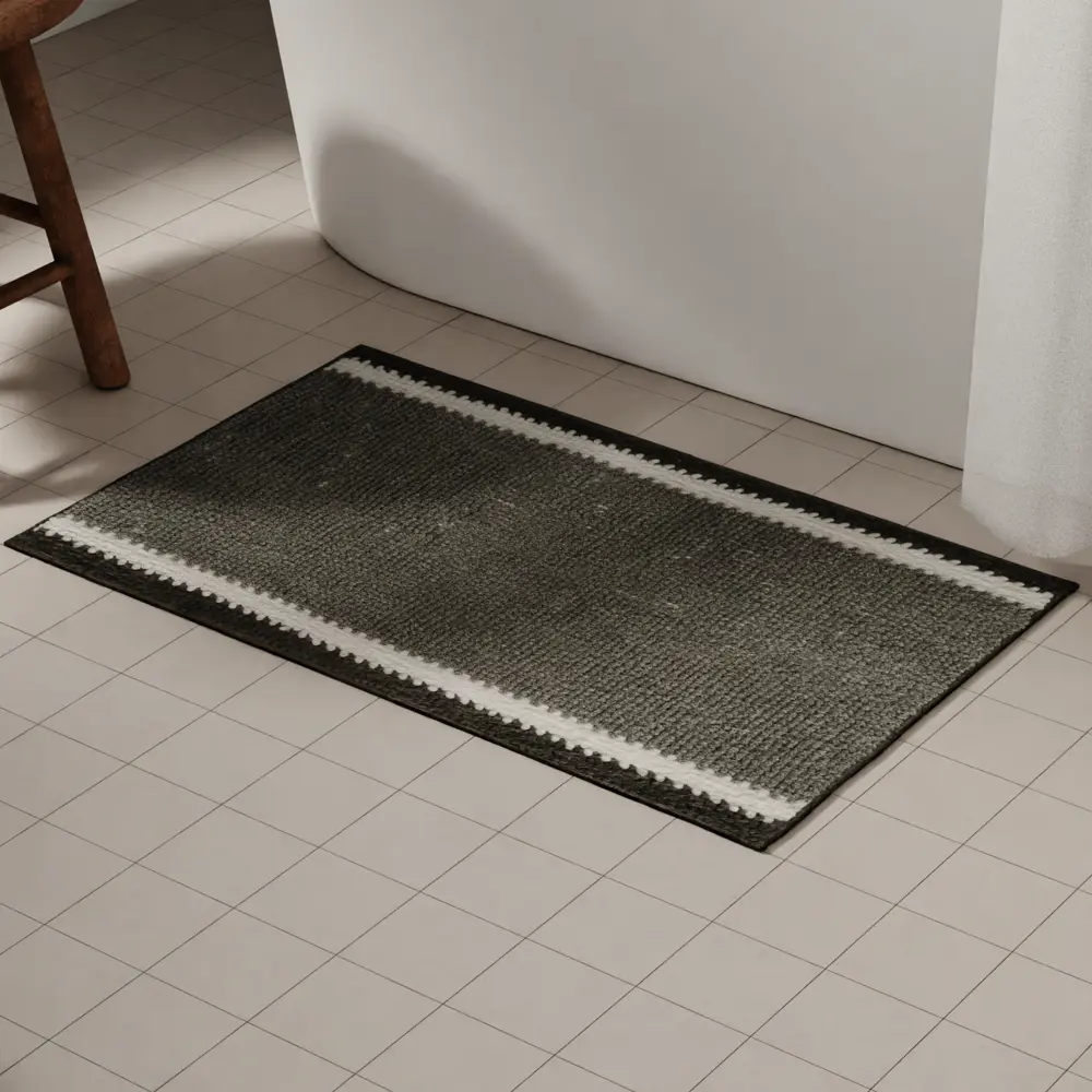 Коврик для ванной VIDAGE Савойя — серый уют и безопасность 89380428 STLM-1565515